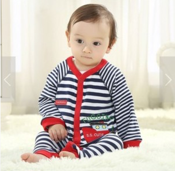 WB1049 Cute Baby Romper As Picture